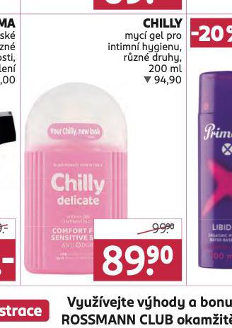 CHILLY MYC GEL PRO INTIMN HYGIENU