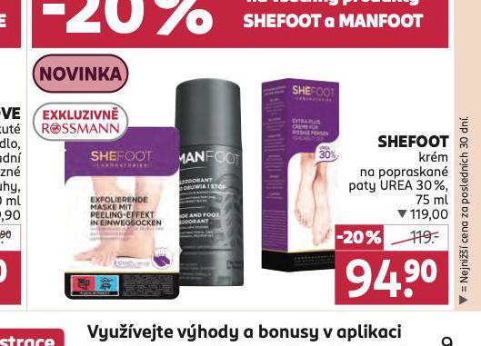 SHEFOOT KRM NA POPRASKAN PATY