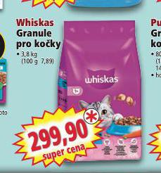 WHISKAS GRANULE PRO KOKY