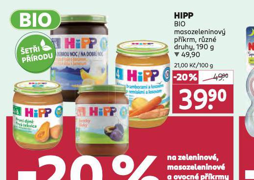 HIPP BIO MASOZELENINOV PKRM