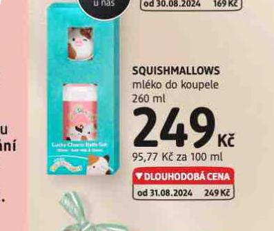 SQUISHMALLOWS MLKO DO KOUPELE