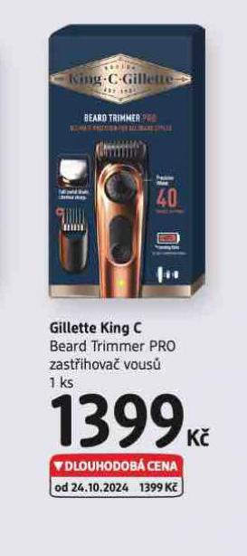 GILLETTE KING C ZASTIHOVA VOUS