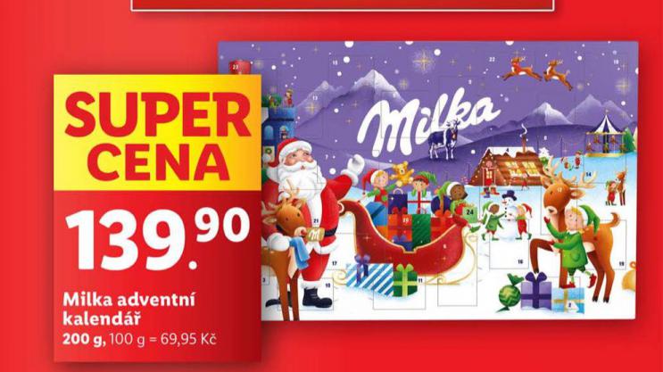 MILKA ADVENTN KALEND