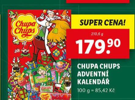 CHUPA CHUPS ADVENTN KALEND