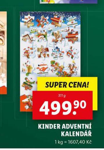 KINDER ADVENTN KALEND