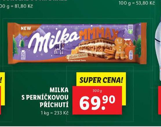 MILKA S PERNKOVOU PCHUT