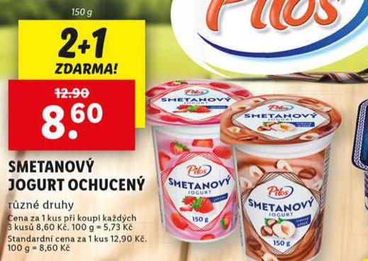 SMETANOV JOGURT OCHUCEN