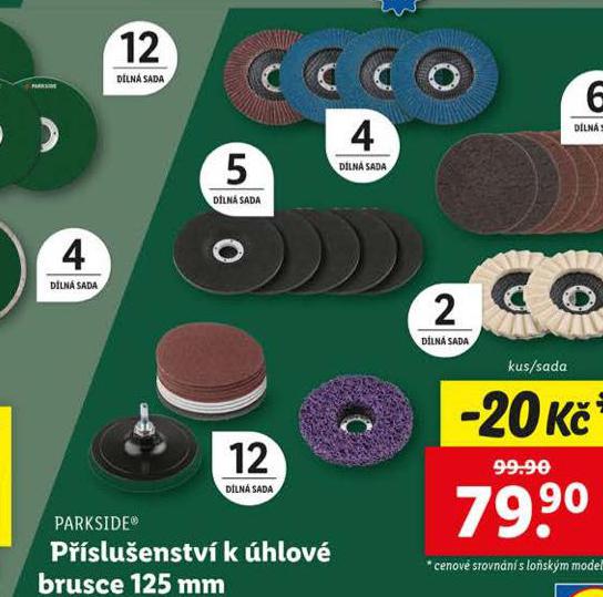 PSLUENSTV K HLOV BRUSCE 125 MM