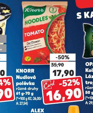 KNORR NUDLOV POLVKA