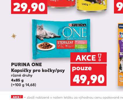 PURINA ONE KAPSIKY PRO KOKY