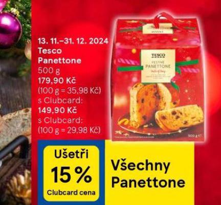 TESCO PANETTONE