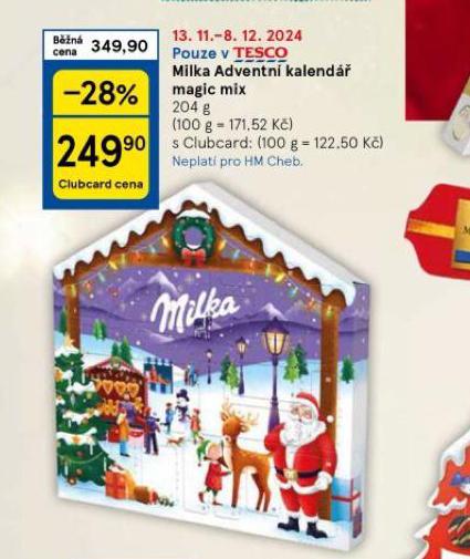 MILKA ADVENTN KALEND MAGIC MIX