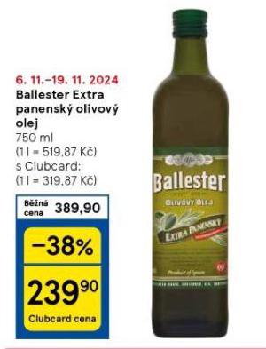 BALLESTER EXTRA PANENSK OLIVOV OLEJ