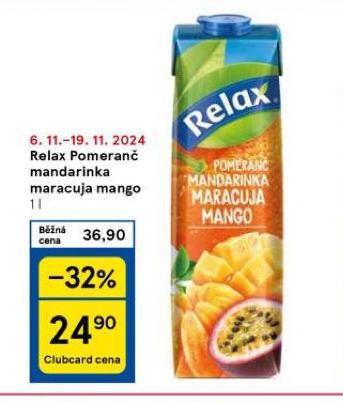 RELAX POMERAN MANDARINKA MARACUJA MANGO