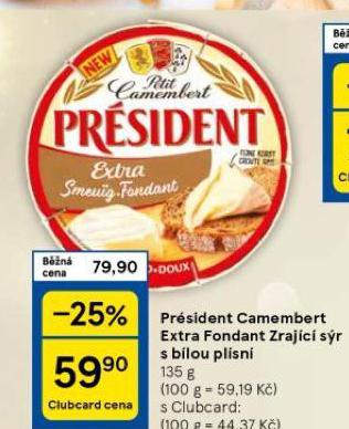 PRSIDENT CAMEMBERT