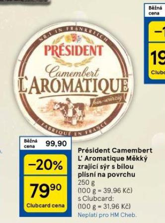 PRSIDENT CAMEMBERT LAROMATIQUE