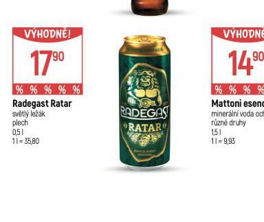 PIVO RADEGAST RATAR