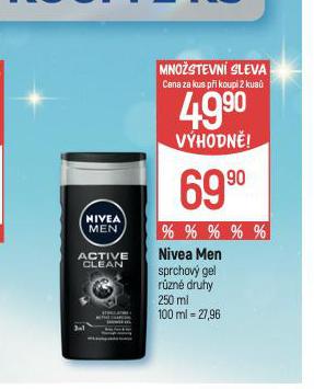 NIVEA MEN SPRCHOV GEL