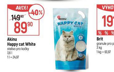 AKINU HAPPY CAT WHITE