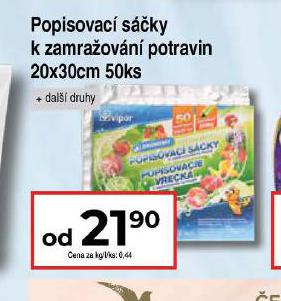 POPISOVAC SKY Z ZAMRAZOVN POTRAVIN