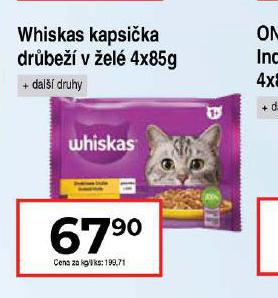 WHISKAS KAPSIKY PRO KOKY