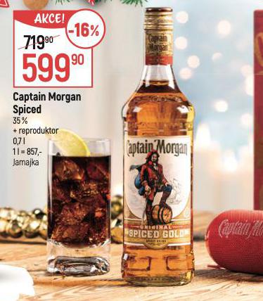 CAPTAIN MORGAN SPICED