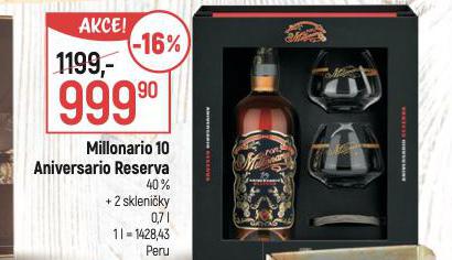 MILLONARIO 10 ANIVERSARIO RESERVA