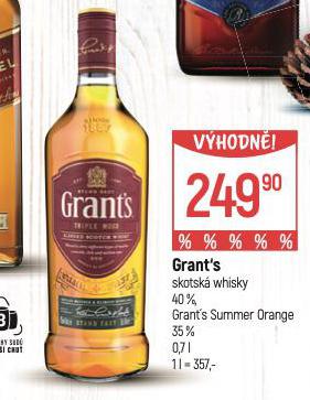 GRANTS SKOTSK WHISKY