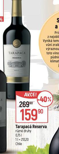 TARAPAC RESERVA