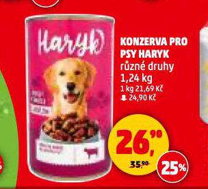 KONZERVA PRO PSY HARYK