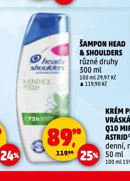 HEAD & SHOULDERS AMPON NA VLASY