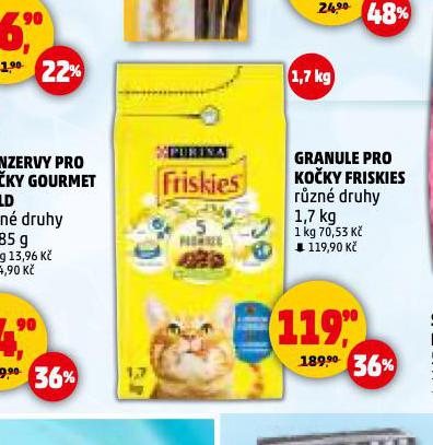 FRISKIES GRANULE PRO KOKY