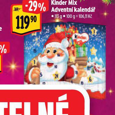 KINDER MIX ADVENTN KALEND