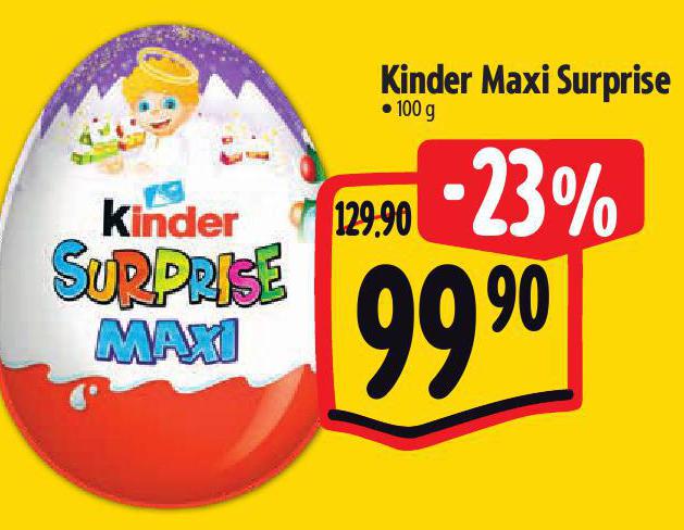 KINDER SURPRISE MAXI