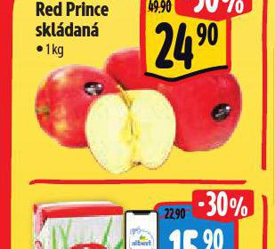 JABLKA RED PRINCE