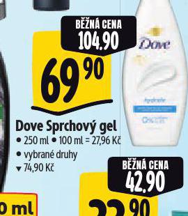 DOVE SPRCHOV GEL