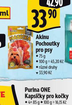 AKINU POCHOUTKY PRO PSY