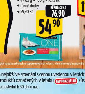 PURINA ONE KAPSIKY PRO KOKY