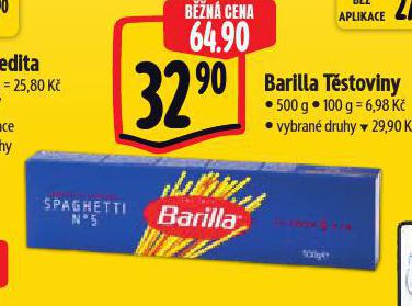 BARILLA TSTOVINY