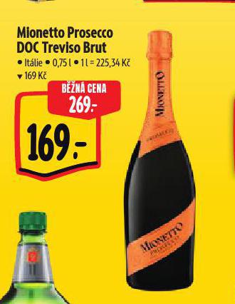 MIONETTO PROSECCO DOC TREVISO BRUT