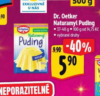 DR. OETKER NATURAMYL PUDING