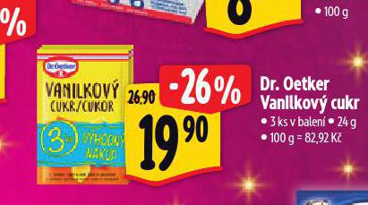 DR. OETKER VANILKOV CUKR