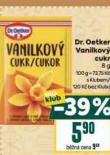 DR. OETKER VANILKOV CUKR