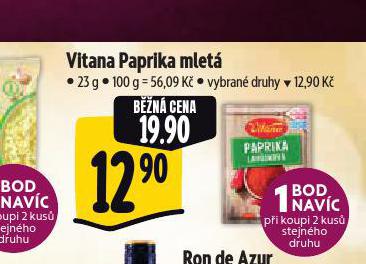 VITANA PAPRIKA MLET