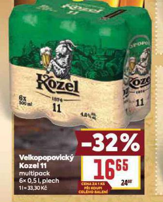 PIVO VELKOPOPOVICK KOZEL 11