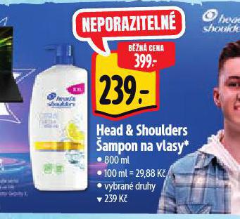 HEAD & SHOULDERS AMPON NA VLASY