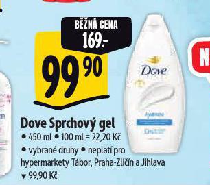 DOVE SPRCHOV GEL