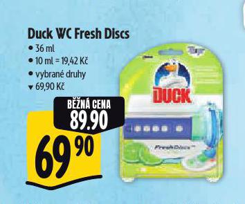 DUCK WC FRESH DISCS