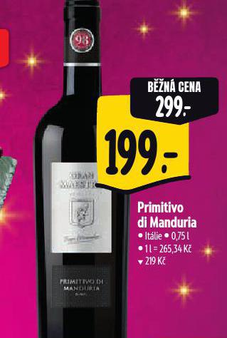 PRIMITIVO DI MANDURIA