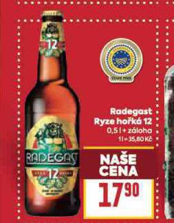 PIVO RADEGAST RYZE HOK 12